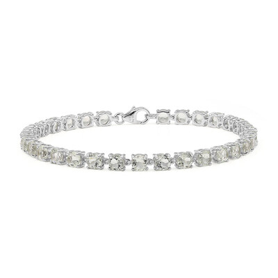 Bracciale in argento con Ametista Verde