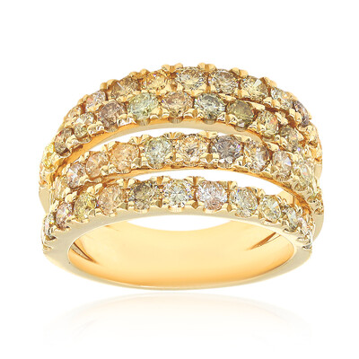 Anello in oro con Diamante Fancy SI2 (CIRARI)