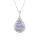 Collana in argento con Tanzanite