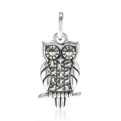 Ciondolo in argento con Marcassite