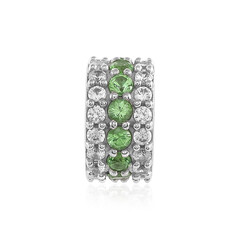 Ciondolo in argento con Tsavorite