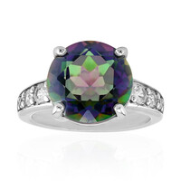 Anello in argento con Quarzo Mistico