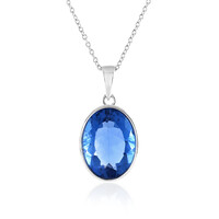 Collana in argento con Fluorite Cangiante