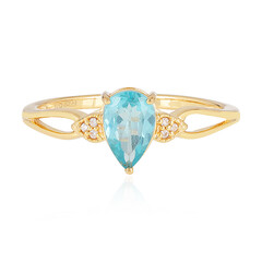 Anello in argento con Apatite