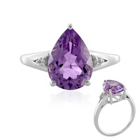 Anello in argento con Quarzo Azur