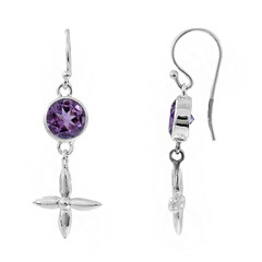 Orecchini in argento con Ametista