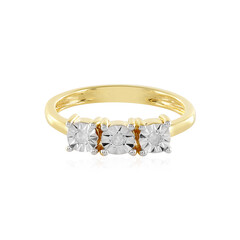 Anello in argento con Diamante I3 (J)