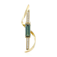 Ciondolo in argento con Indicolite (Adela Silber)