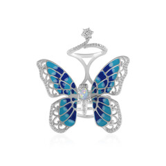 Anello in argento con Opale di Welo (Dallas Prince Designs)