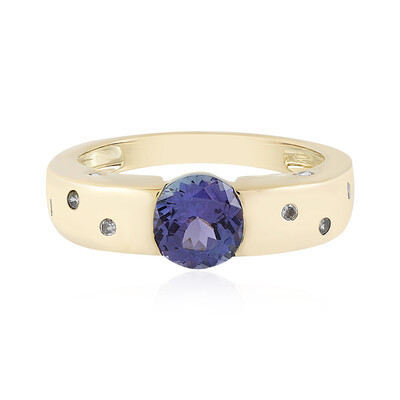 Anello in oro con Tanzanite AAA (de Melo)