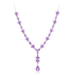 Collana in argento con Ametista