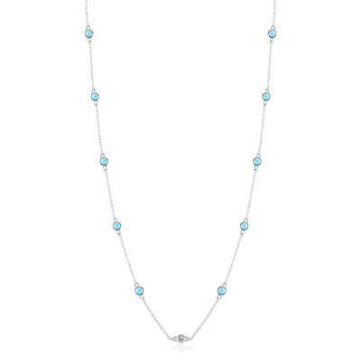 Collana in argento con Turchese Sleeping Beauty (Faszination Türkis)
