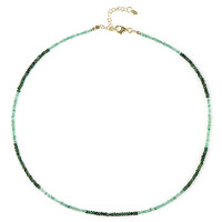 Collana in argento con Smeraldo Zambia
