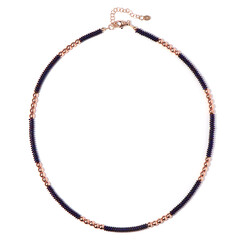 Collana in argento con Ematite Porpora