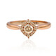 Anello in oro con Diamante Rose de France SI1 di Argyle (Annette)