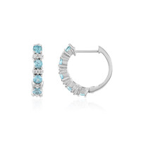 Orecchini in argento con Zircone Ratanakiri