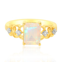 Anello in argento con Opale di Welo