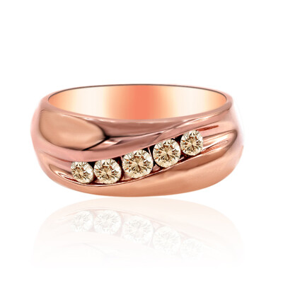 Anello in oro con Diamante Rose de France SI1 di Argyle (Annette)