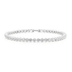 Bracciale in argento con Zircone