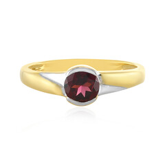 Anello in argento con Rodolite Lampone