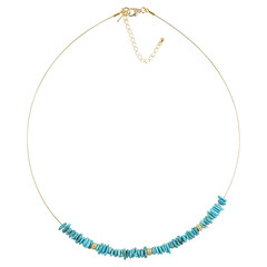 Collana in acciaio inossidabile con Turchese