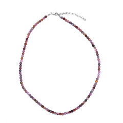 Collana in argento con Spinello Fancy