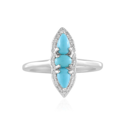 Anello in argento con Turchese Sleeping Beauty