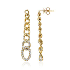Orecchini in oro con Diamante I1 (H) (CIRARI)