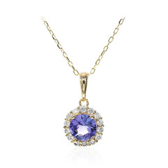Collana in oro con Tanzanite AAA