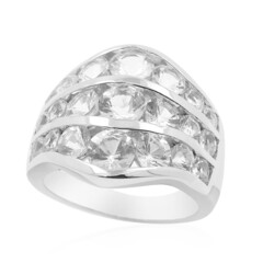 Anello in argento con Danburite