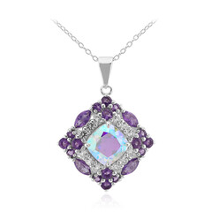 Collana in argento con Quarzo Moonlight