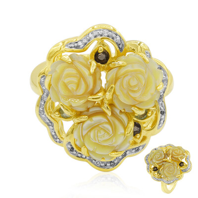 Anello in argento con Madreperla