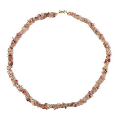Collana in argento con Andalusite