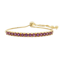 Bracciale in argento con Rodolite