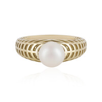 Anello in oro con Perla di Acqua Dolce (Ornaments by de Melo)