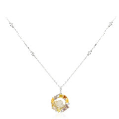 Collana in oro con Diamante Fancy SI2 (CIRARI)