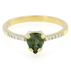 Anello in argento con Tormalina Paraíba