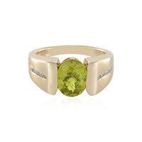 Anello in oro con Sfene
