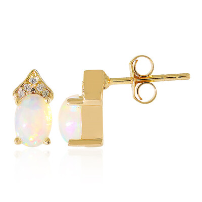Orecchini in argento con Opale di Welo
