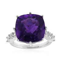 Anello in argento con Ametista del Marocco