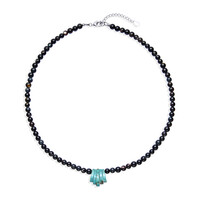 Collana in argento con Turchese