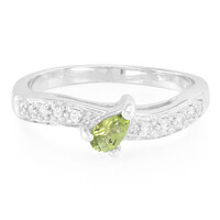 Anello in argento con Tormalina Cuprian