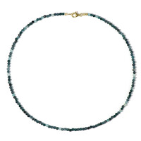 Collana in argento con Indicolite