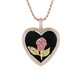 Collana in argento con Onice Nero (Gems en Vogue)