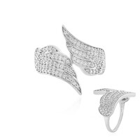 Anello in argento con Zircone