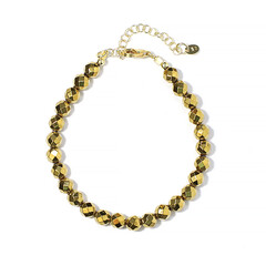 Bracciale in argento con Ematite Dorata