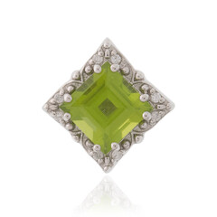 Ciondolo in argento con Peridoto Arizona