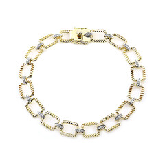Bracciale in oro con Diamante I1 (I)  (Ornaments by de Melo)