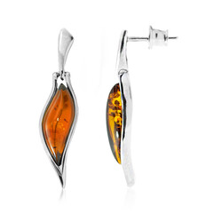 Orecchini in argento con Ambra Baltica