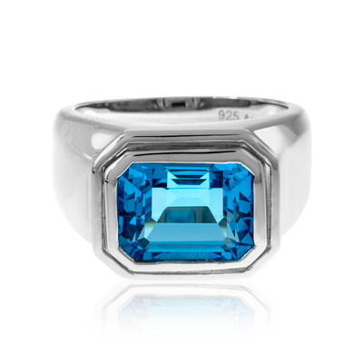 Anello in argento con Topazio Marambaia